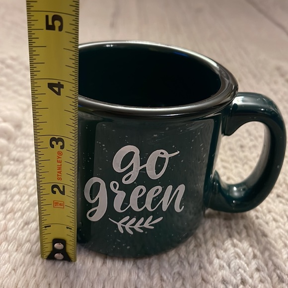 Go Green Ceramic Mug - Picture 2 of 3